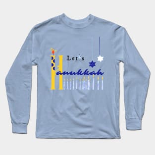 Let's Hanukkah, happy Hanukkah 2021 Long Sleeve T-Shirt